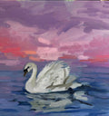 Sunset Swan