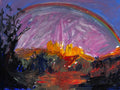 Rainbow landscape